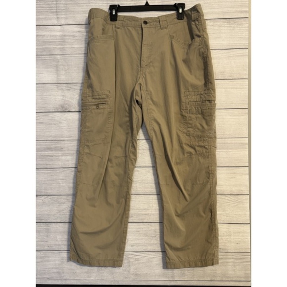 Gravel‎ Gear Mens Cargo Pants Tan Outdoor Work Pants Size 38x30
